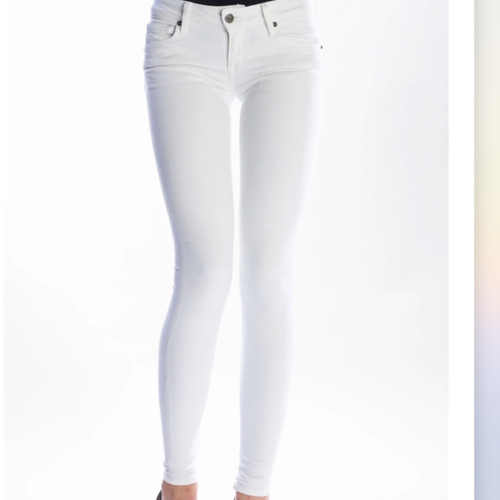 Sebastian McCall skinny jeans in white